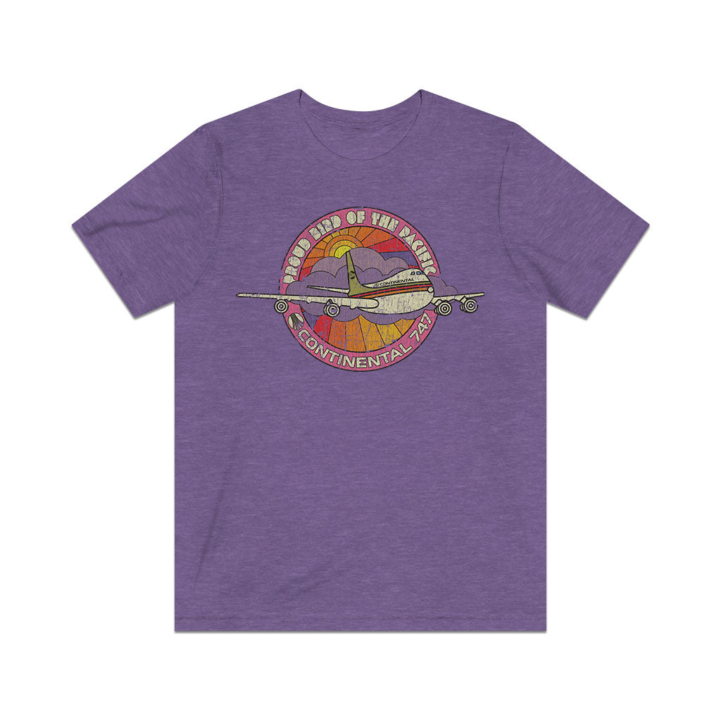 Continental Proud Bird of The Pacific 1971 Vintage Men's T-Shirt