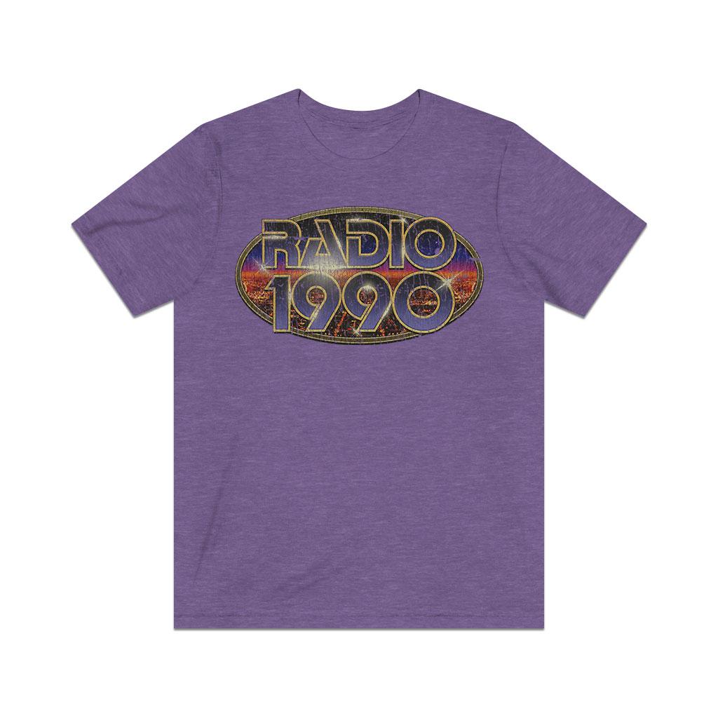 Radio 1990 City at Night 1983 Vintage Men’s T-Shirt