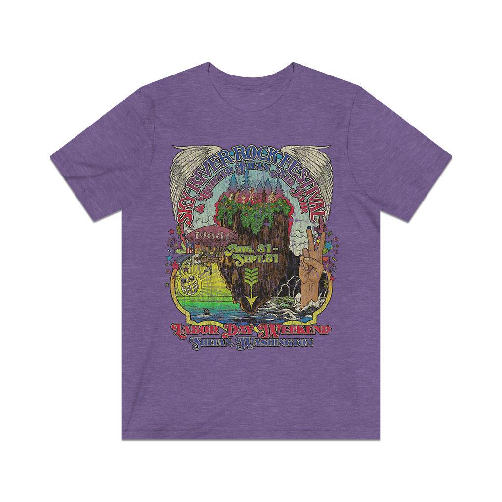 Sky River Rock Festival and Lighter Than Air Fair 1968 Vintage Men's T-Shirt