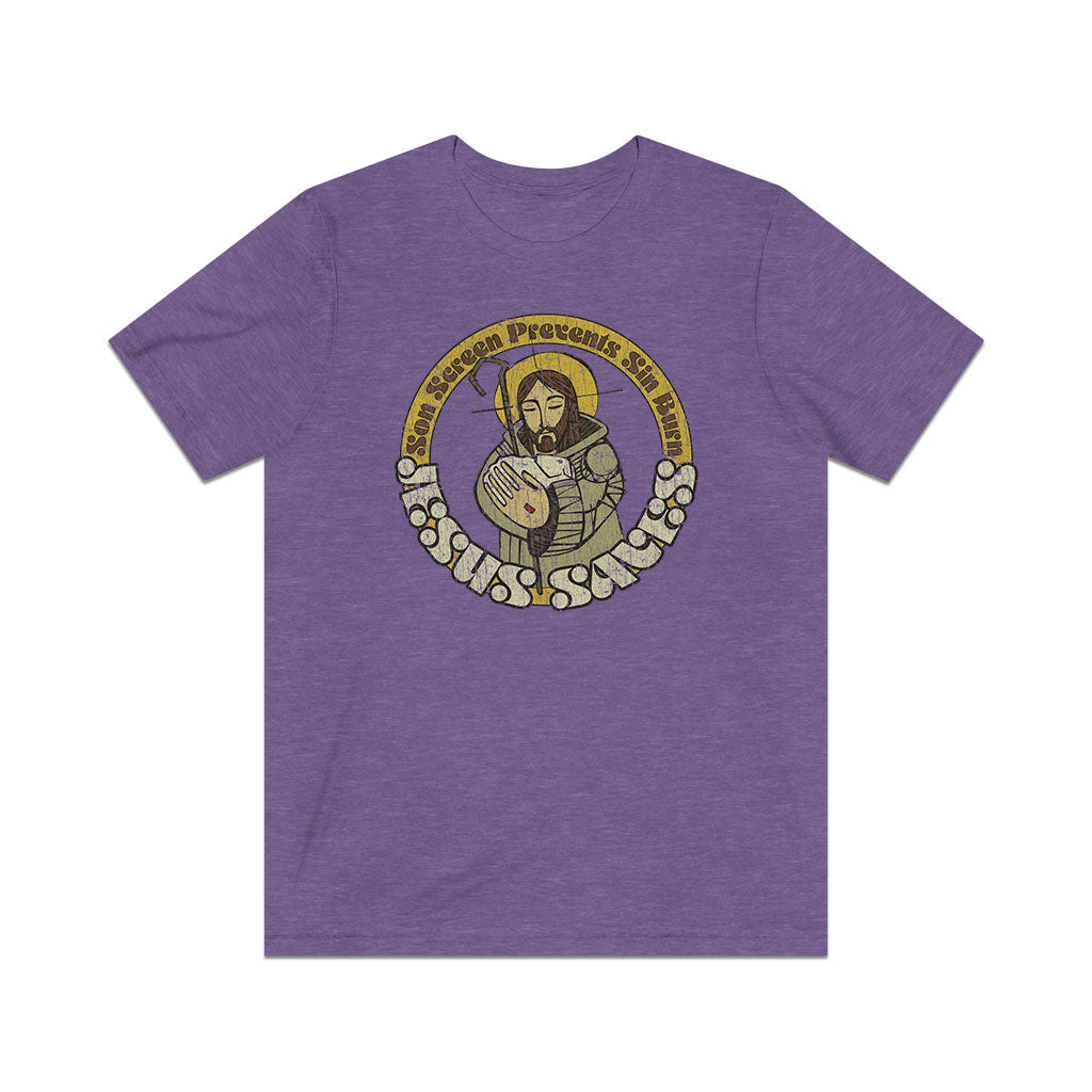 Son Screen Prevents Sin Burn 1987 Vintage Men's T-Shirt