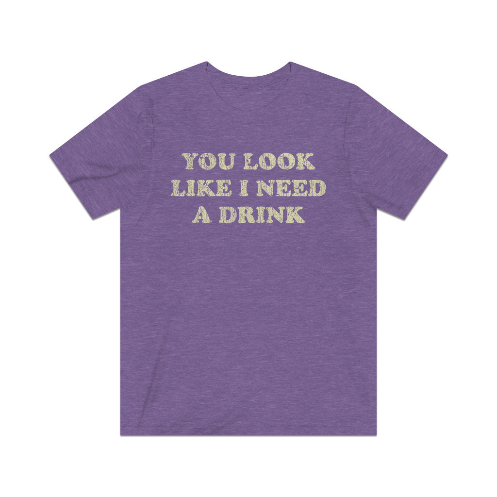 You Look Like I Need a Drink 1976 Vintage Men's T-Shirt