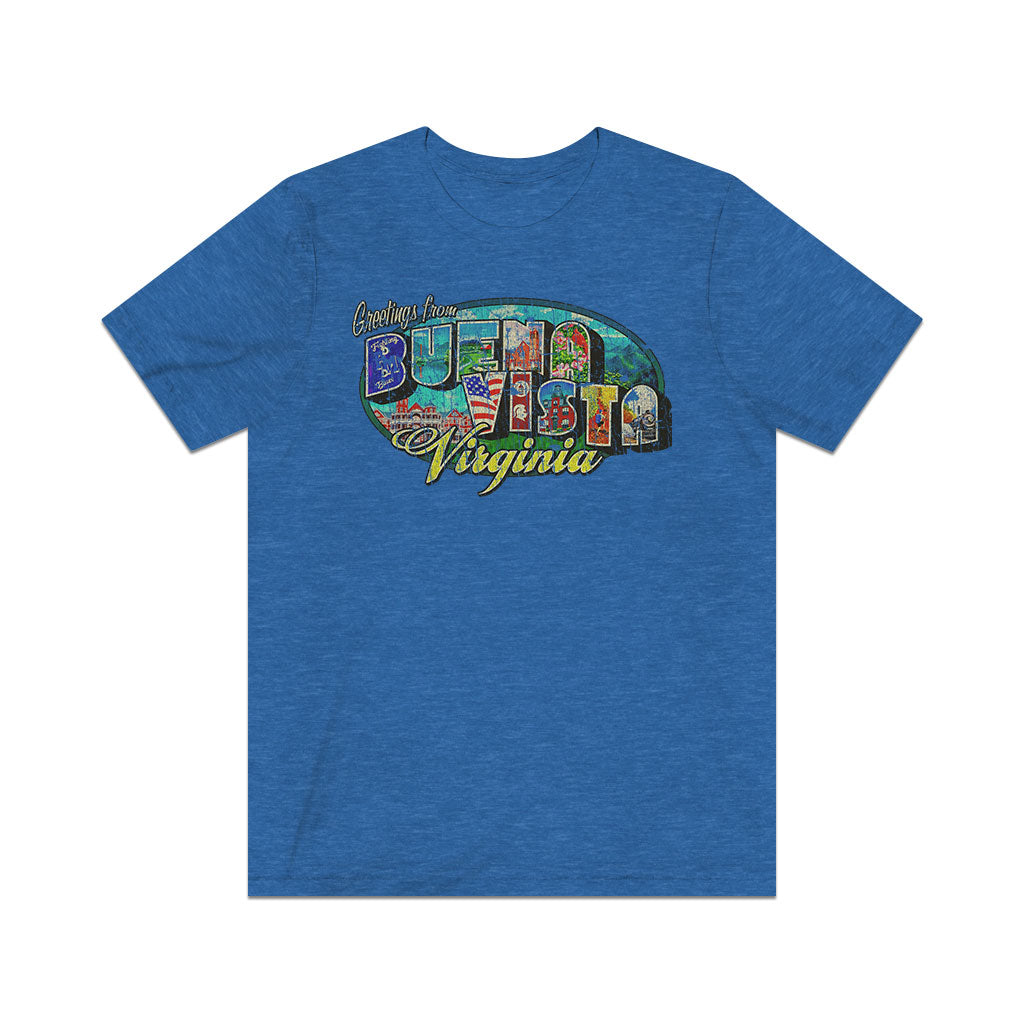 Buena Vista, Virginia 1892 Vintage Men's T-Shirt