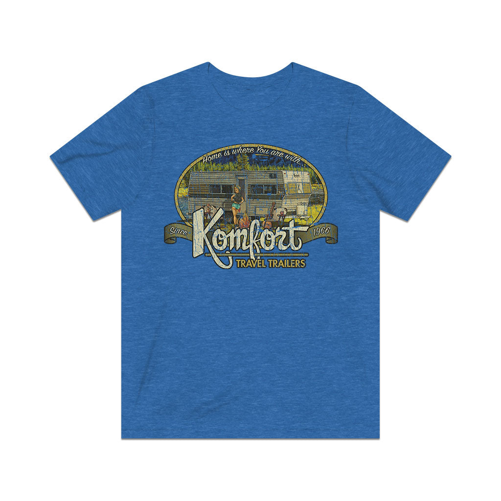 Komfort Travel Trailers 1966 Vintage Men's T-Shirt