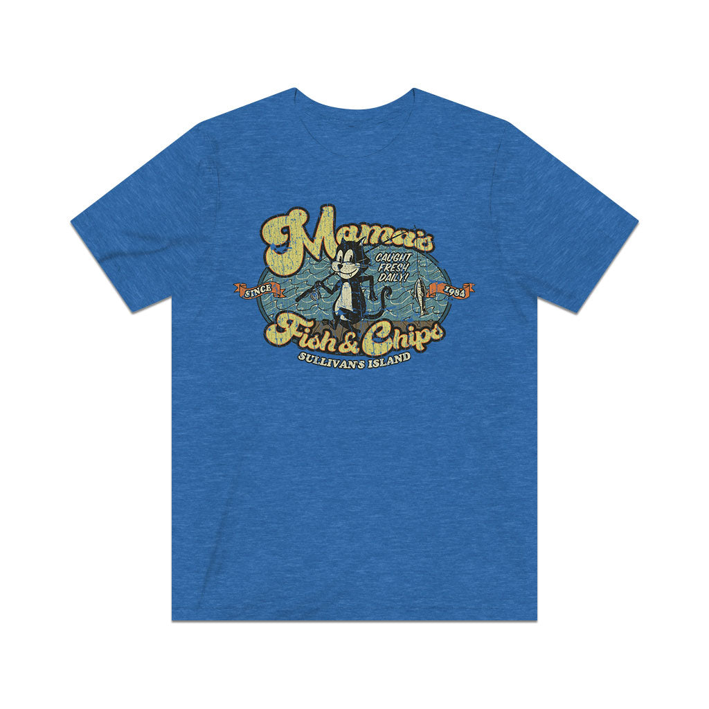 Mama's Fish and Chips 1984 Vintage Men's T-Shirt