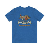 Pacific Southwest Airlines (PSA) 1982 Vintage Men's T-Shirt