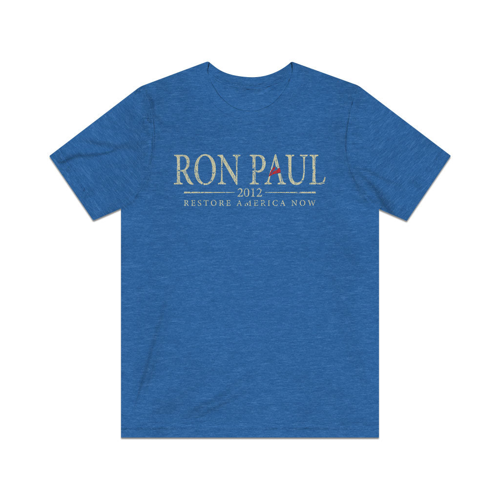 Ron Paul Restore America 2012 Vintage Men's T-Shirt