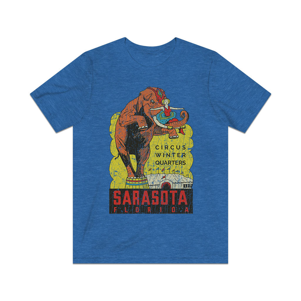 Sarasota Circus Winter Quarters 1927 Vintage Men's T-Shirt
