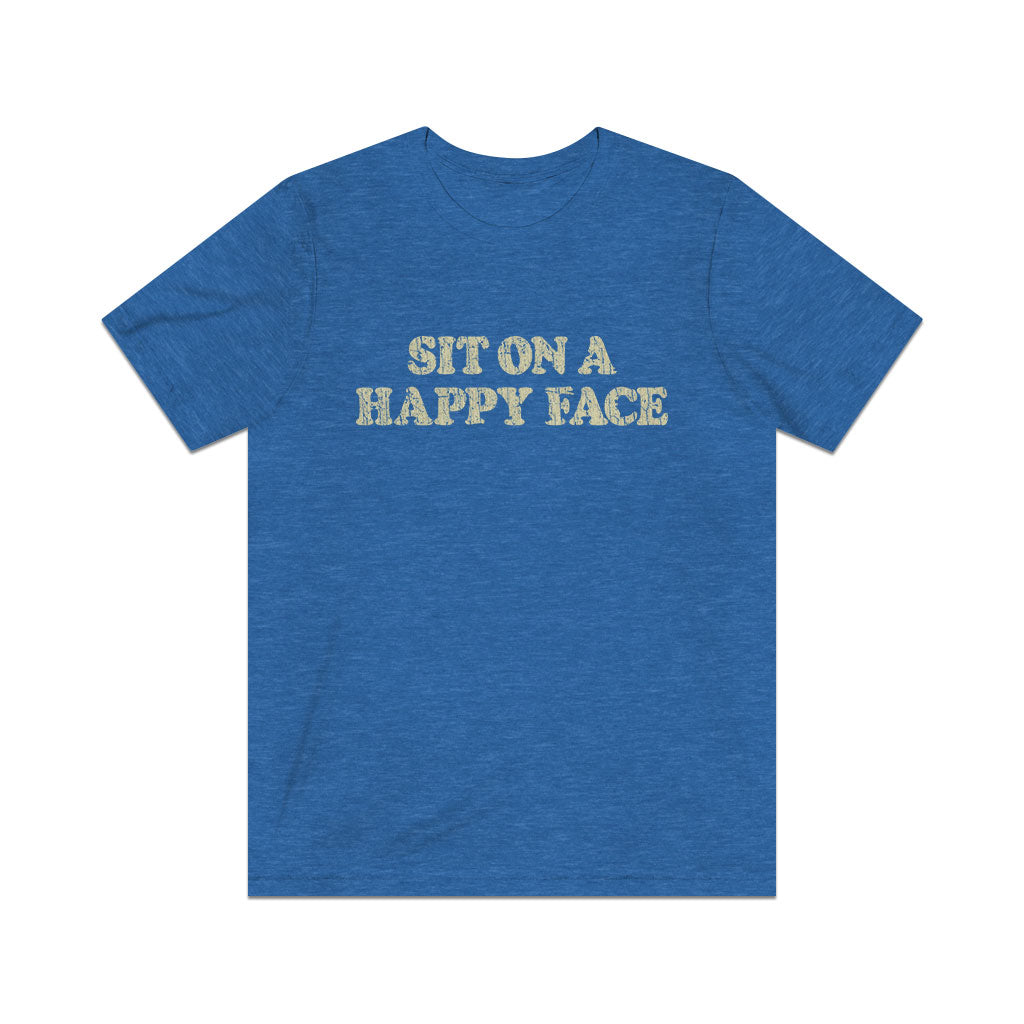 Sit on a Happy Face 1975 Vintage Men's T-Shirt