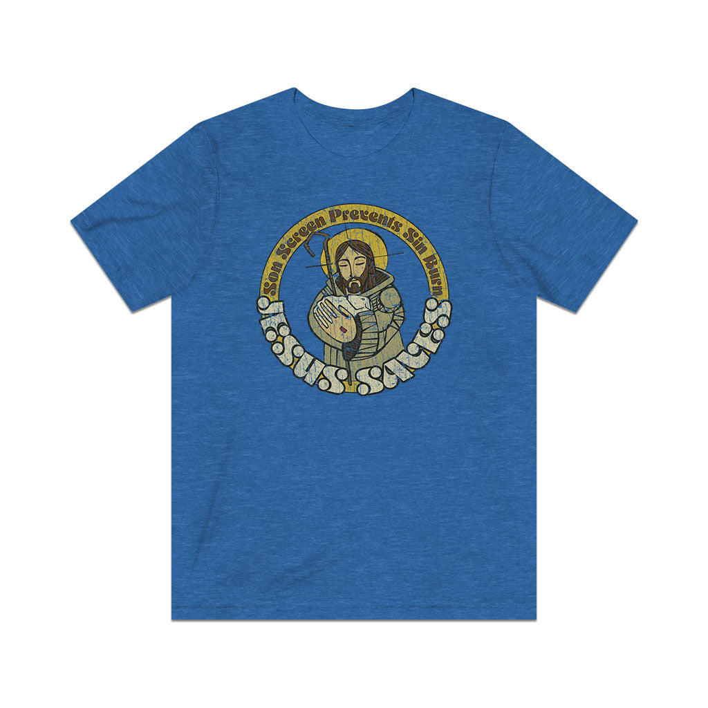 Son Screen Prevents Sin Burn 1987 Vintage Men's T-Shirt