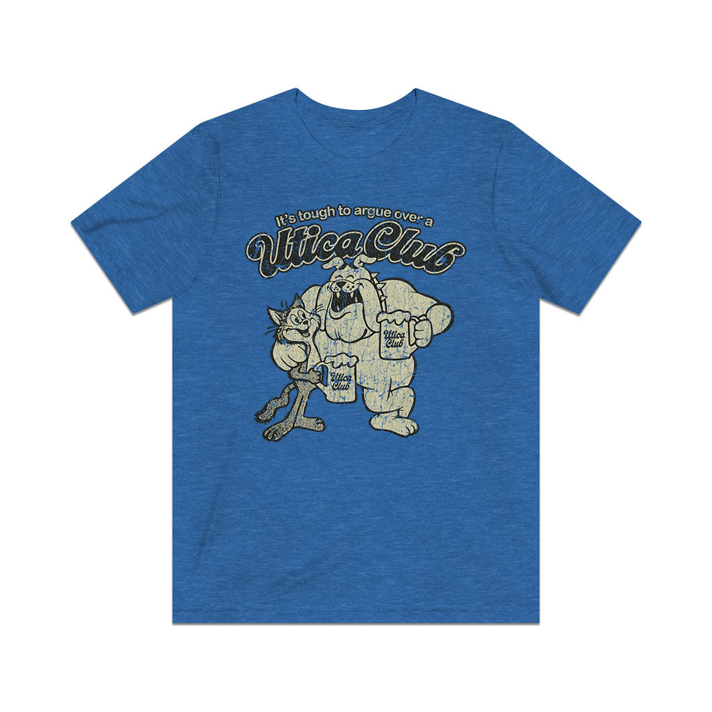 Tough to Argue Utica Club Beer 1933 Vintage Men's T-Shirt