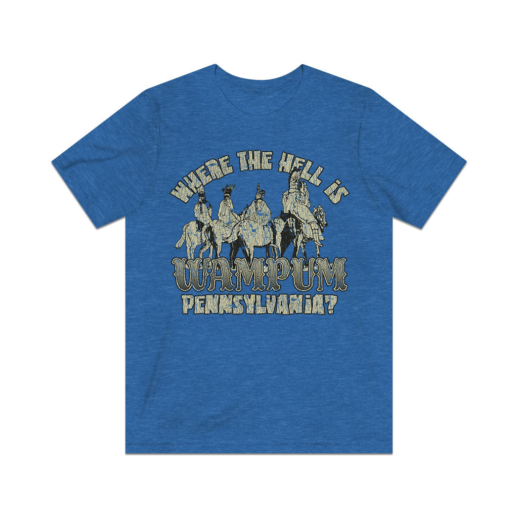 Where the Hell is Wampum, Pennsylvania? 1796 Vintage Men's T-Shirt