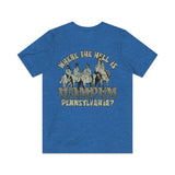 Where the Hell is Wampum, Pennsylvania? 1796 Vintage Men's T-Shirt