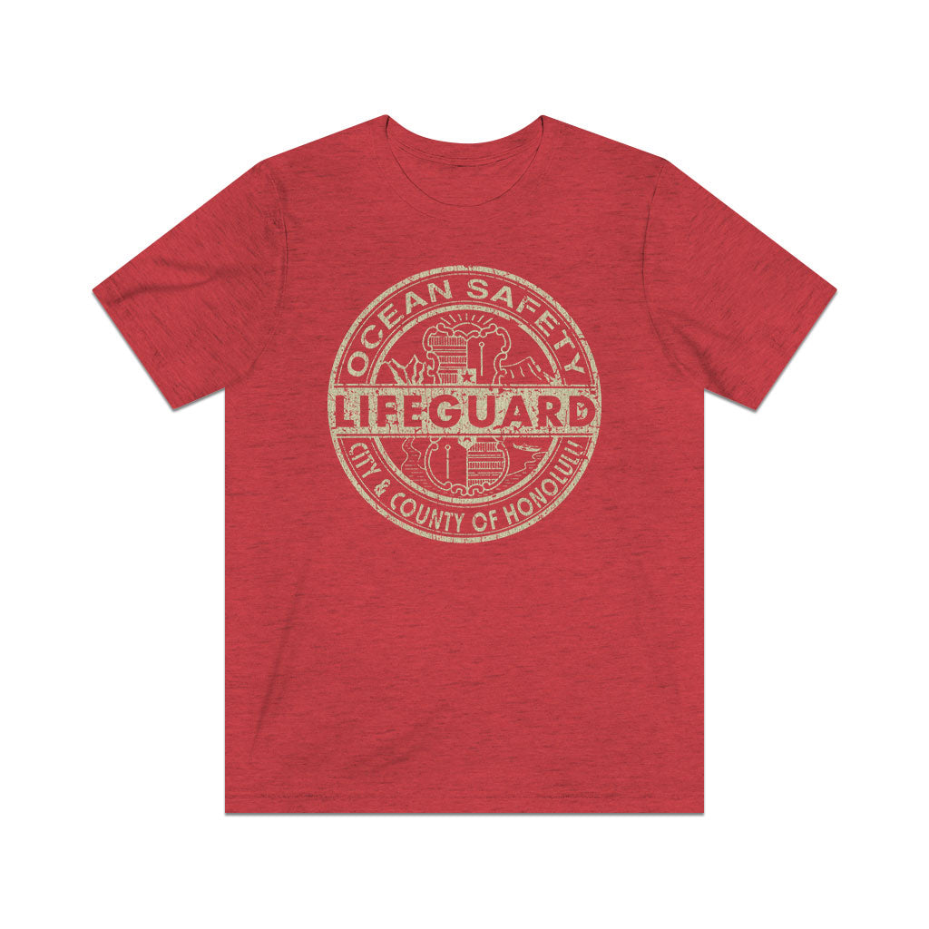 Honolulu Lifeguard 1917 Vintage Men’s T-Shirt