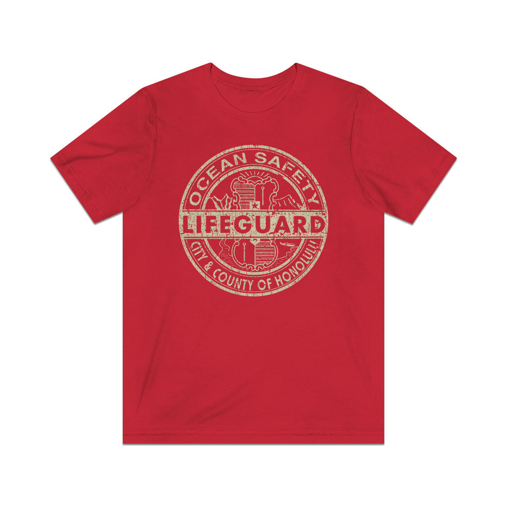 Honolulu Lifeguard 1917 Vintage Men’s T-Shirt