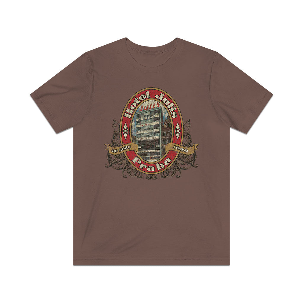 Hotel Julis Praha 1920 Vintage Men's T-Shirt