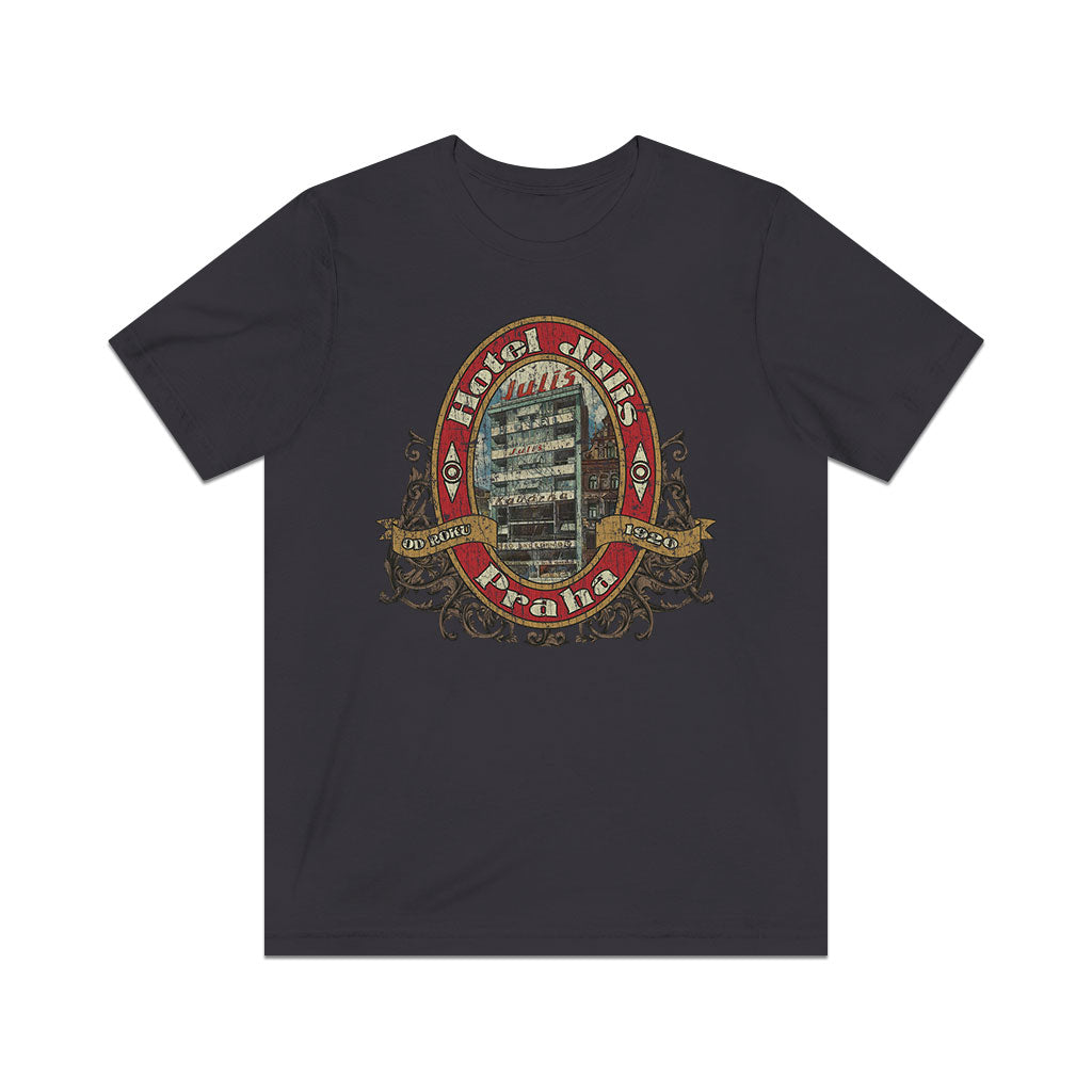 Hotel Julis Praha 1920 Vintage Men's T-Shirt