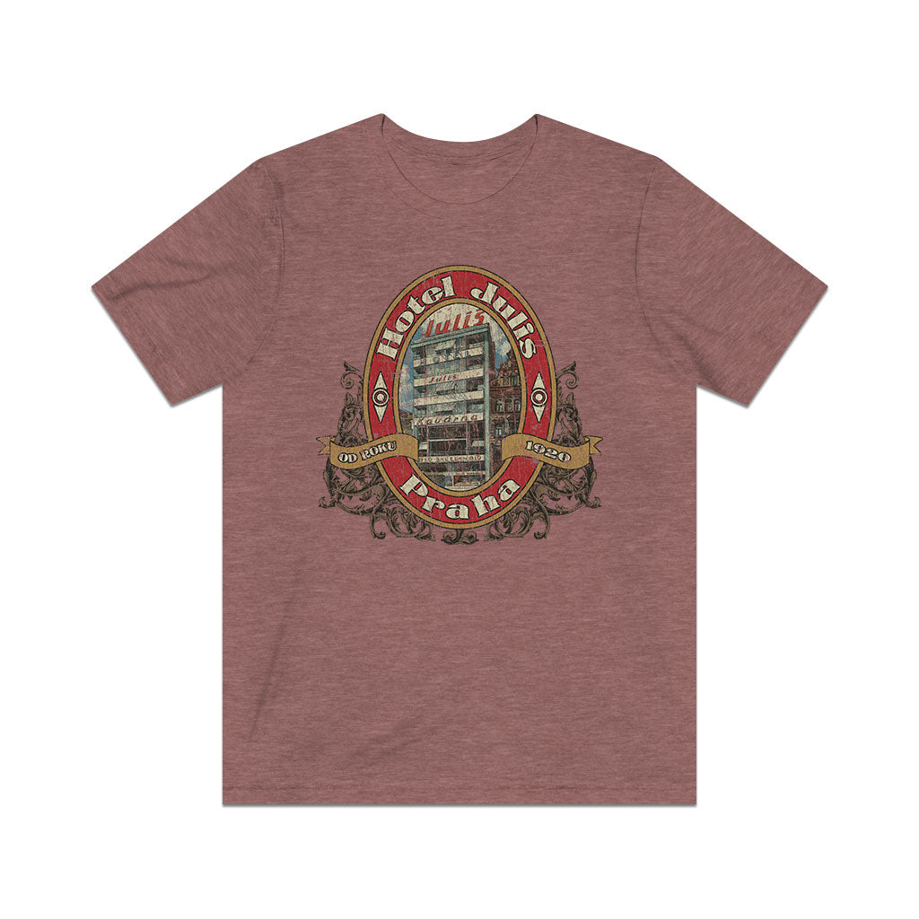 Hotel Julis Praha 1920 Vintage Men's T-Shirt