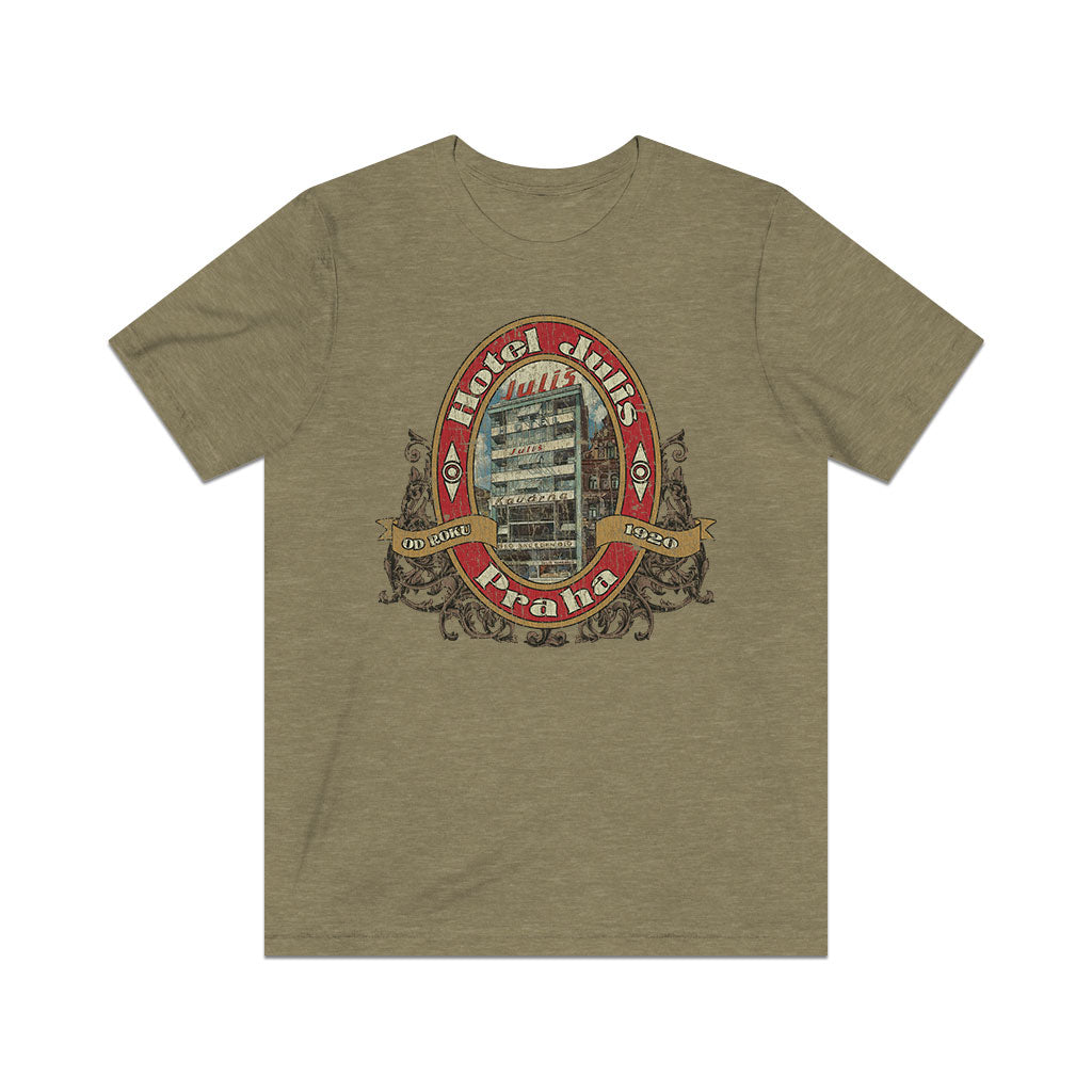 Hotel Julis Praha 1920 Vintage Men's T-Shirt