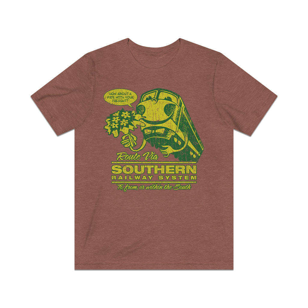 How About a Date With Your Freight? 1974 Vintage Men's T-Shirt