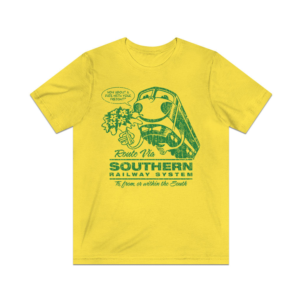 How About a Date With Your Freight? 1974 Vintage Men's T-Shirt