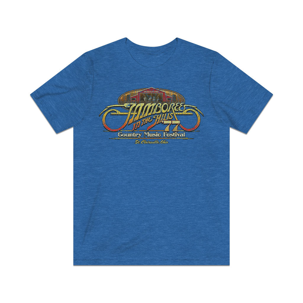 Jamboree in the Hills 1977 Vintage Men's T-Shirt