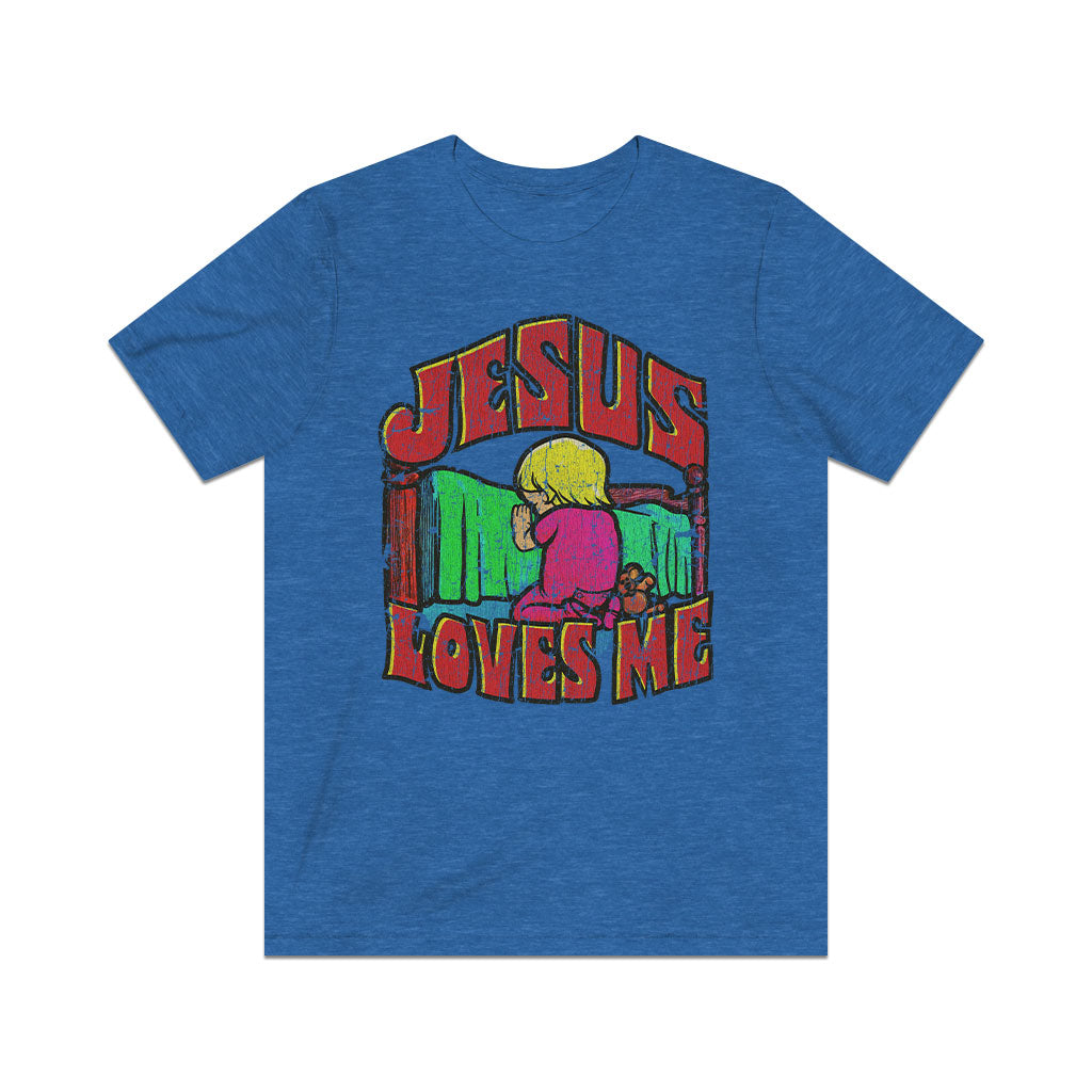 Jesus Loves Me 1970 Vintage Men's T-Shirt