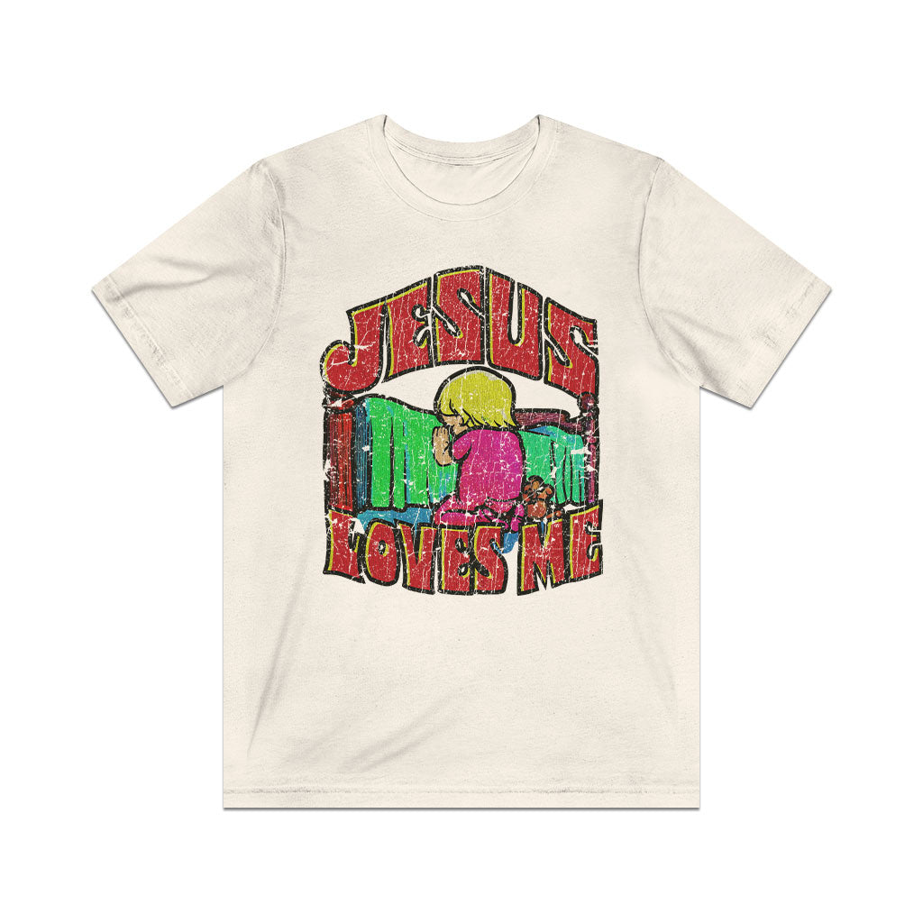 Jesus Loves Me 1970 Vintage Men's T-Shirt