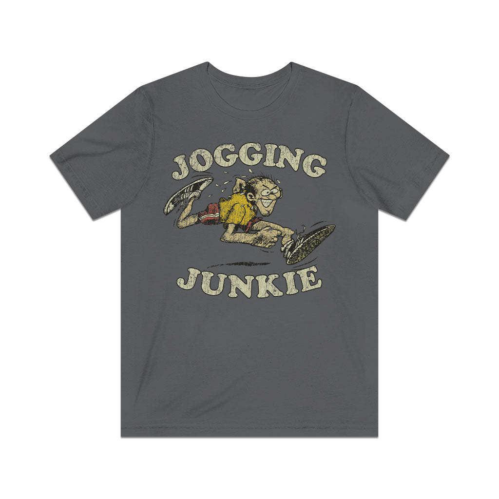 Jogging Junkie 1974 Vintage Men's T-Shirt