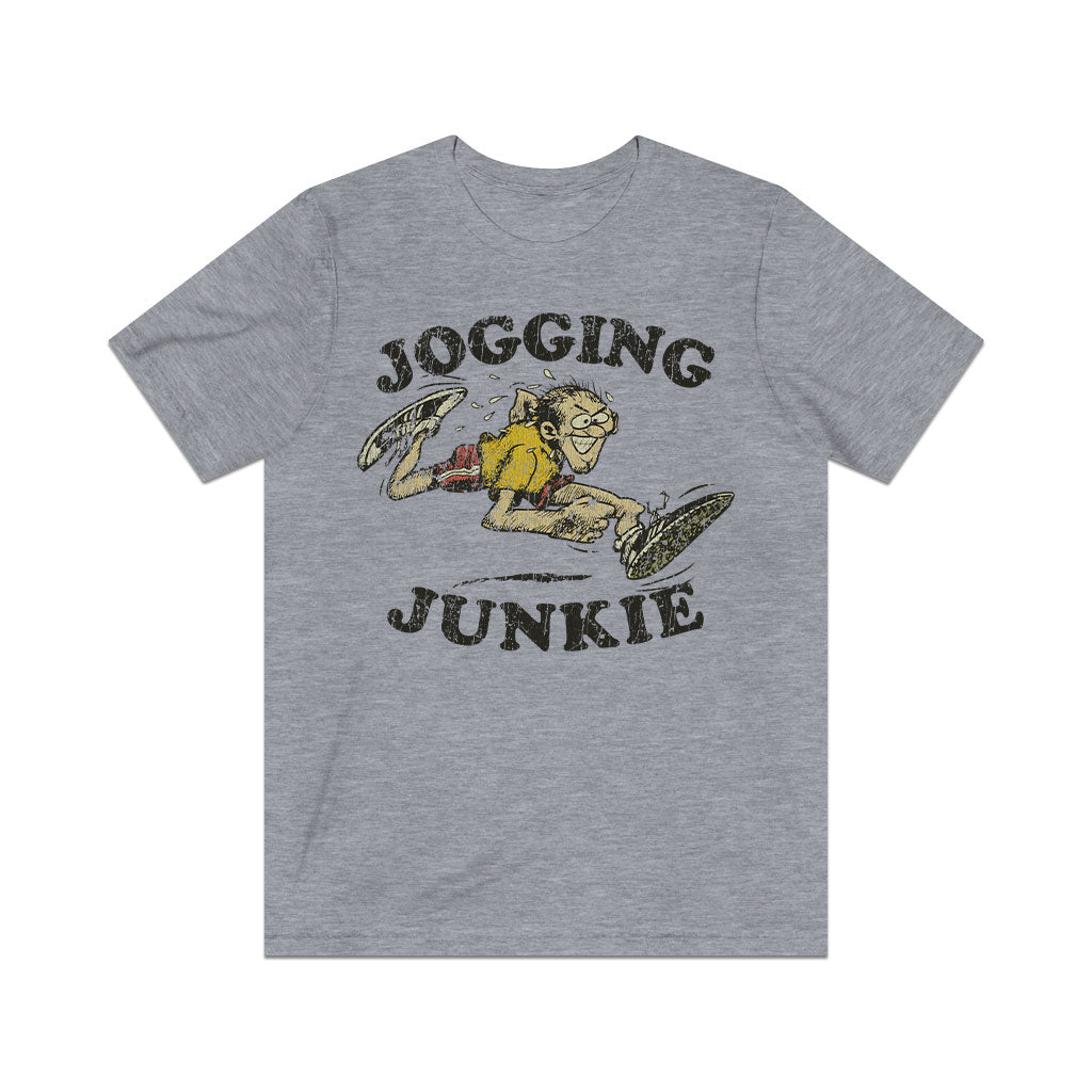 Jogging Junkie 1974 Vintage Men's T-Shirt