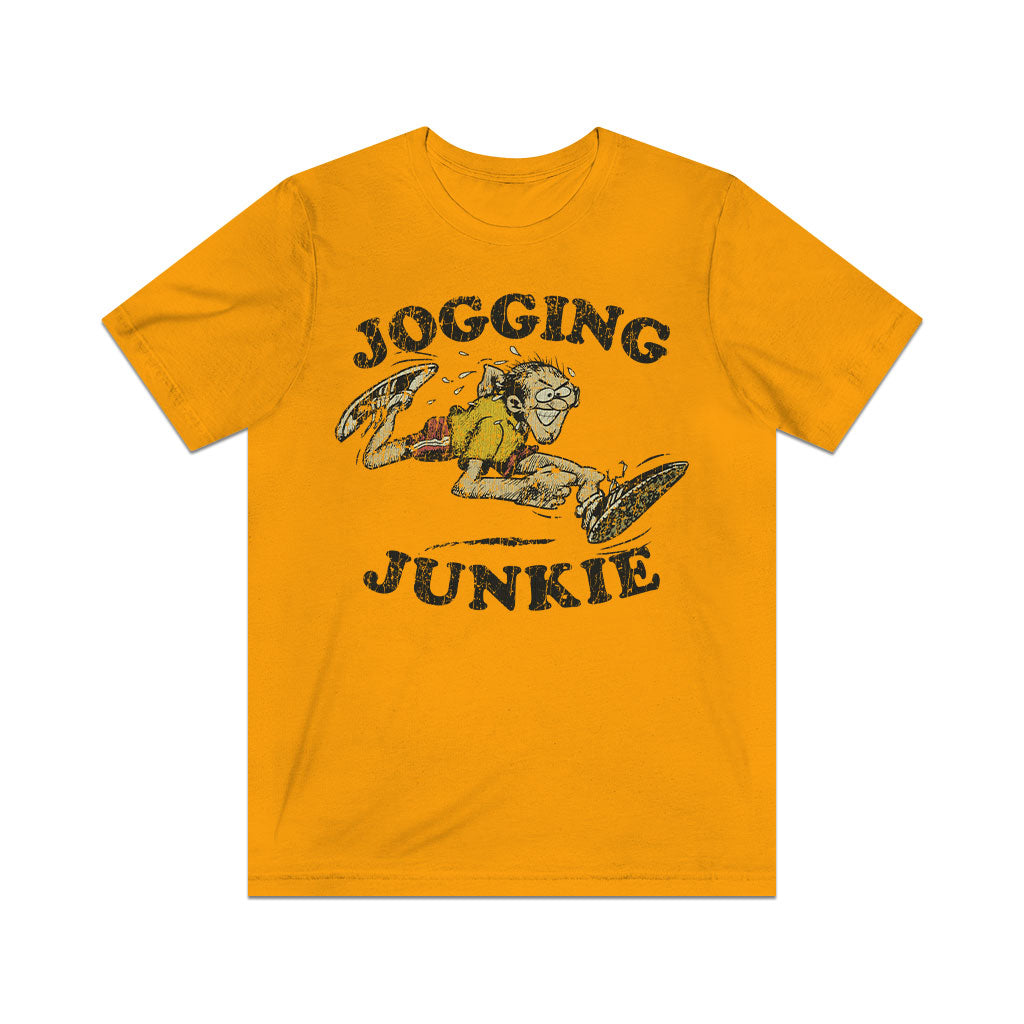 Jogging Junkie 1974 Vintage Men's T-Shirt