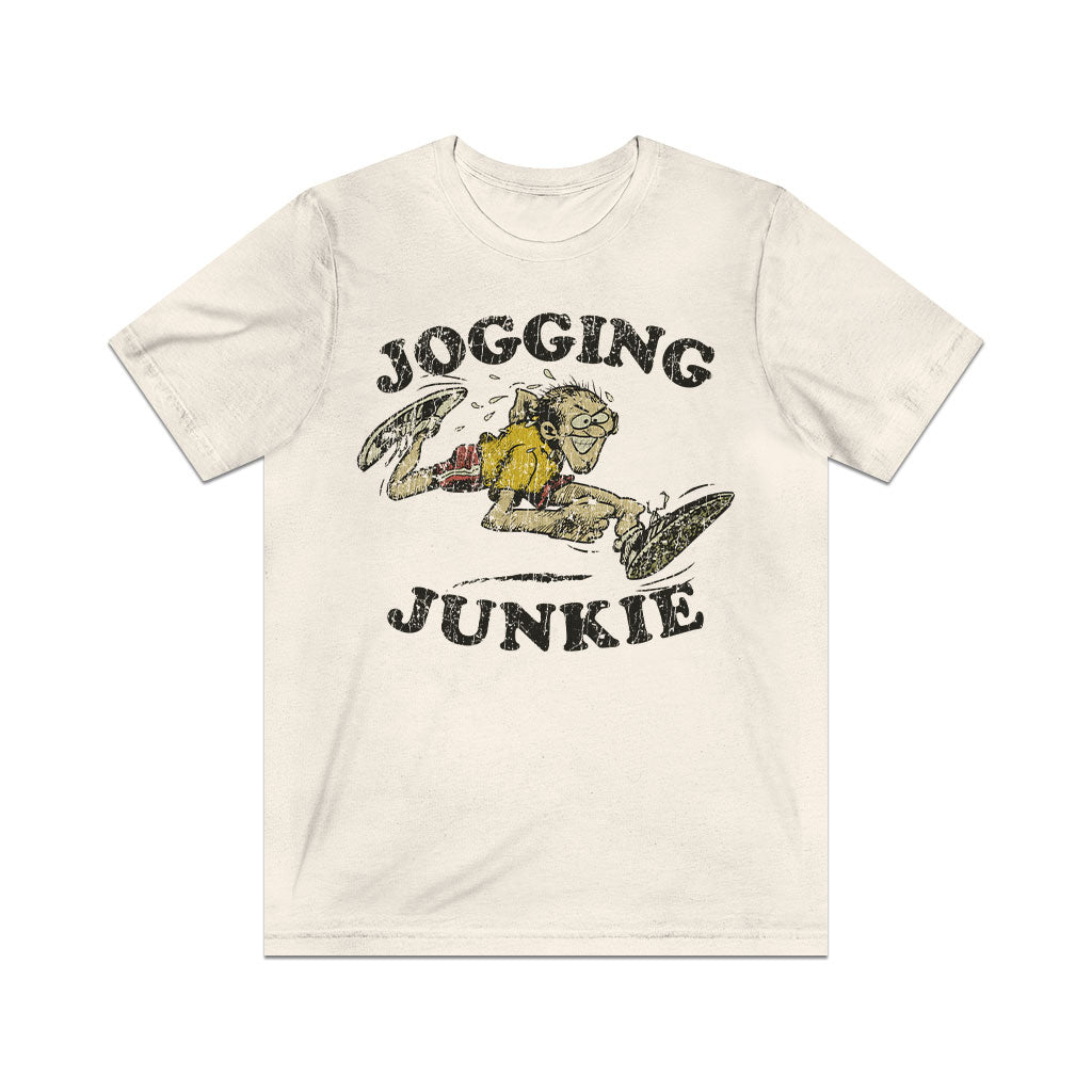 Jogging Junkie 1974 Vintage Men's T-Shirt