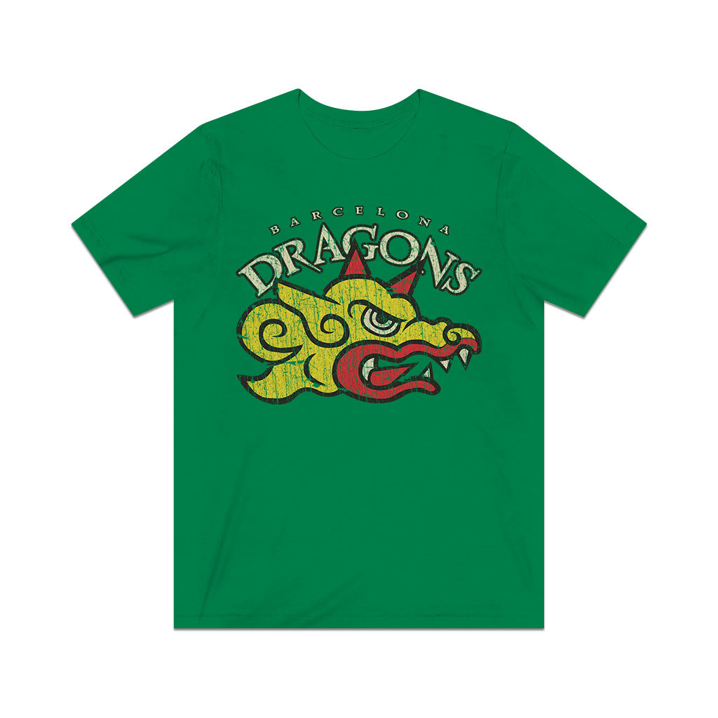 Barcelona Dragons 1991 Vintage Men's T-Shirt