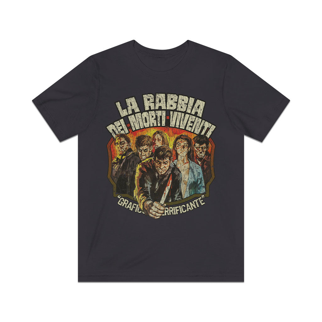 La Rabbia Dei Morti Viventi 1971 Vintage Men's T-Shirt