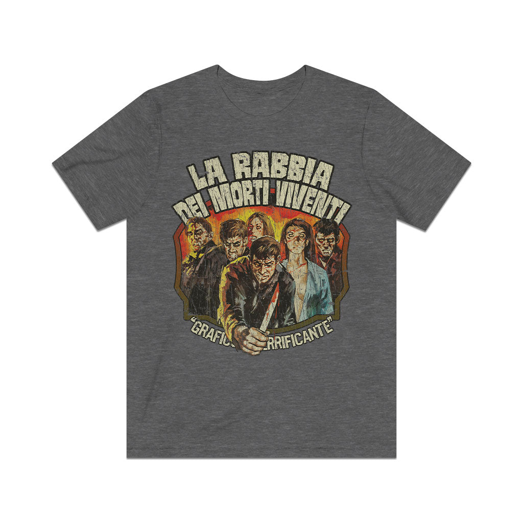 La Rabbia Dei Morti Viventi 1971 Vintage Men's T-Shirt