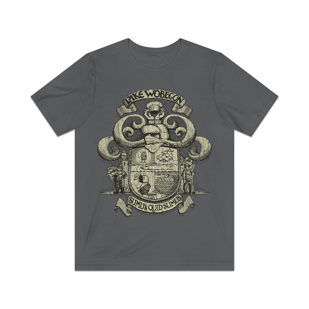 Lake Wobegon Sumus Quod Sumus 1974 Vintage Men's T-Shirt
