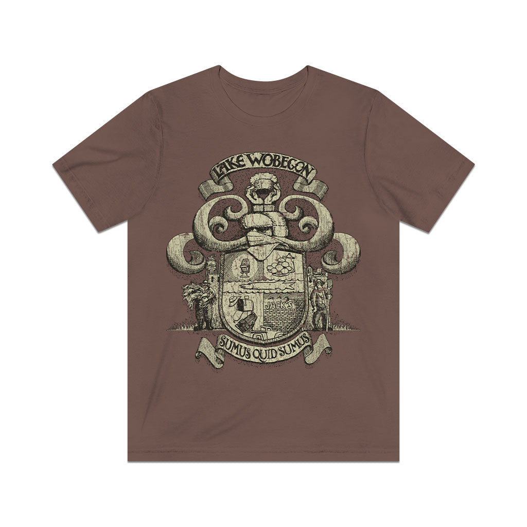 Lake Wobegon Sumus Quod Sumus 1974 Vintage Men's T-Shirt