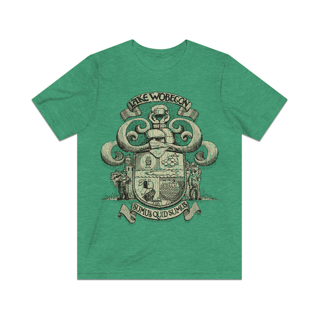 Lake Wobegon Sumus Quod Sumus 1974 Vintage Men's T-Shirt