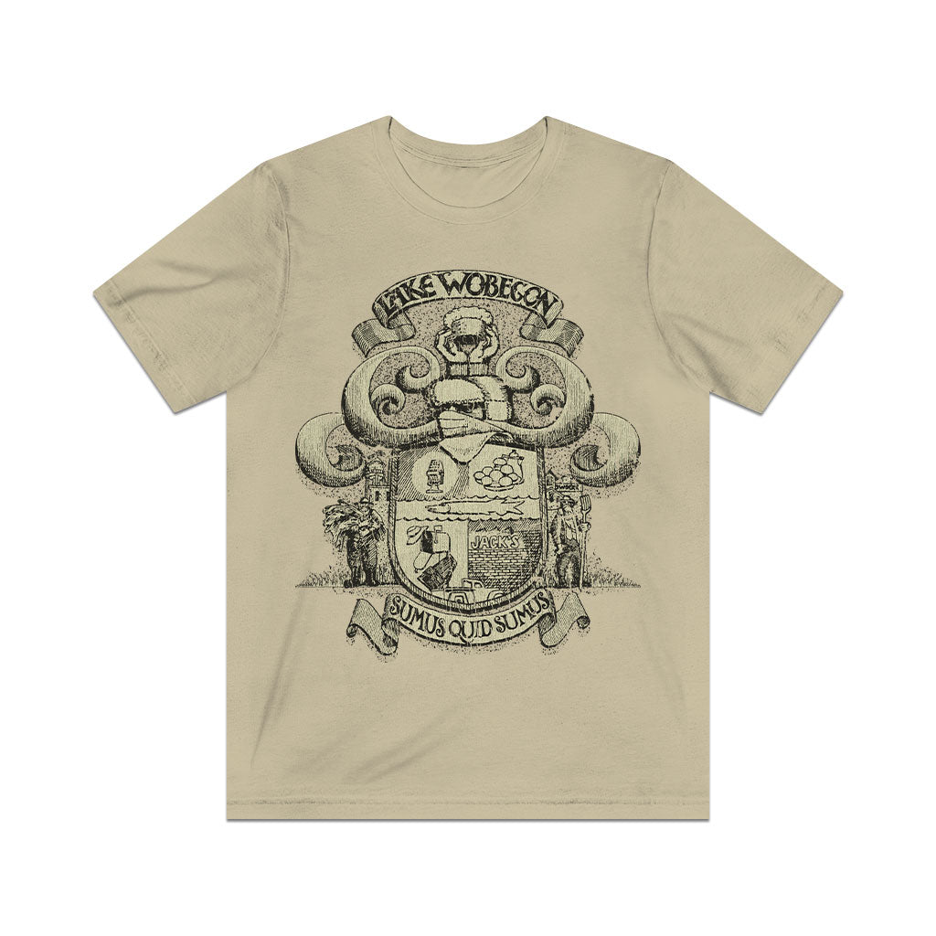 Lake Wobegon Sumus Quod Sumus 1974 Vintage Men's T-Shirt