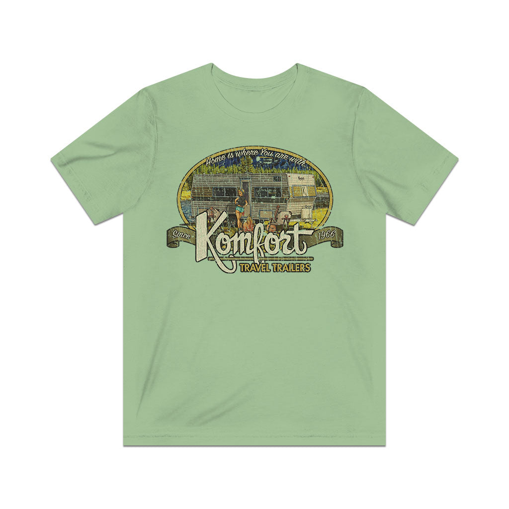 Komfort Travel Trailers 1966 Vintage Men's T-Shirt