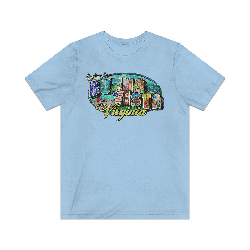 Buena Vista, Virginia 1892 Vintage Men's T-Shirt