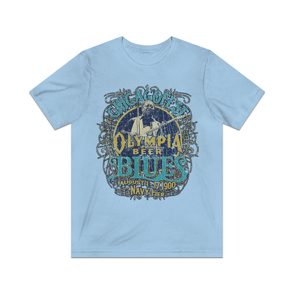 ChicagoFest Blues 1980 Vintage Men’s T-Shirt