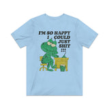 I'm So Happy I Could Just Shit 1977 Vintage Men's T-Shirt