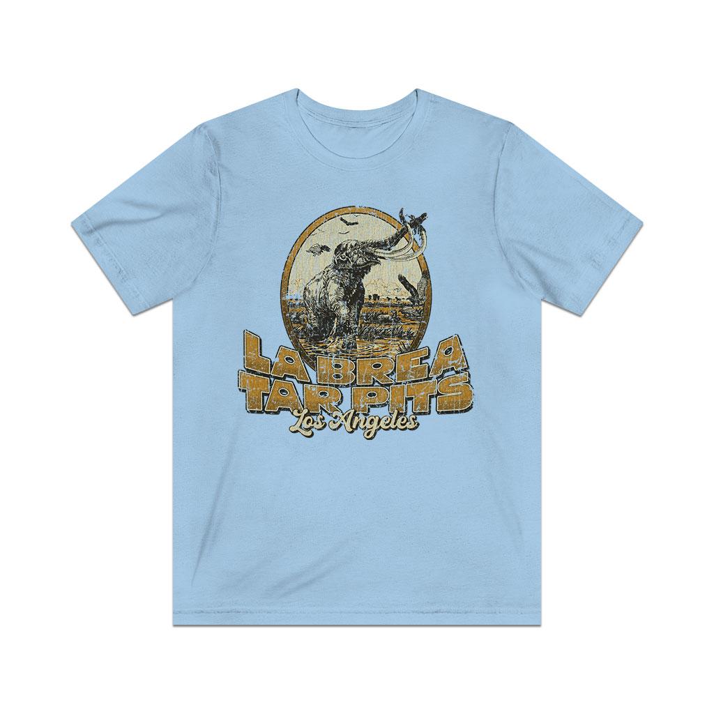 La Brea Tar Pits 1977 Vintage Men's T-Shirt