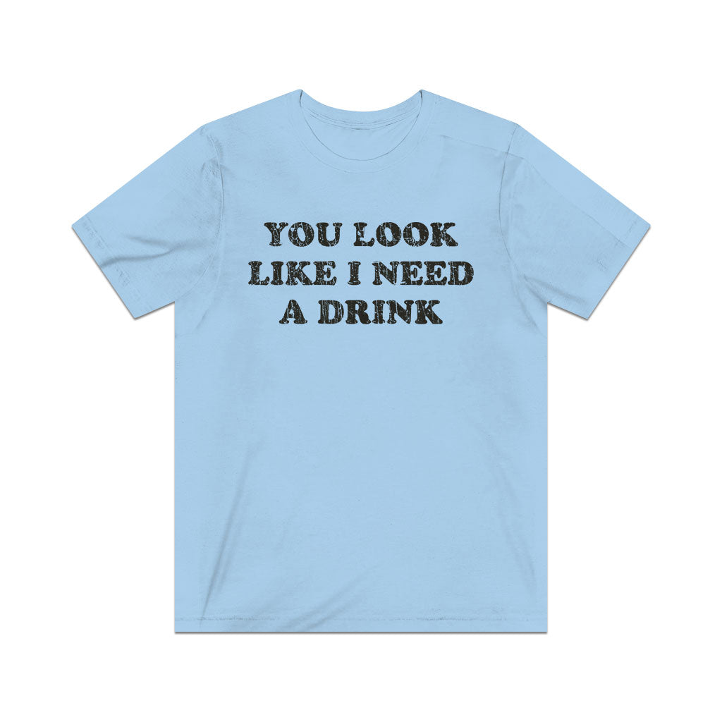 You Look Like I Need a Drink 1976 Vintage Men's T-Shirt