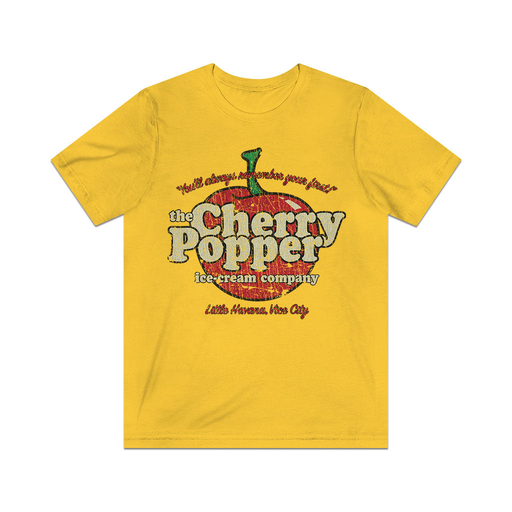 The Cherry Popper Ice Cream Company 1984 Vintage Men's T-Shirt