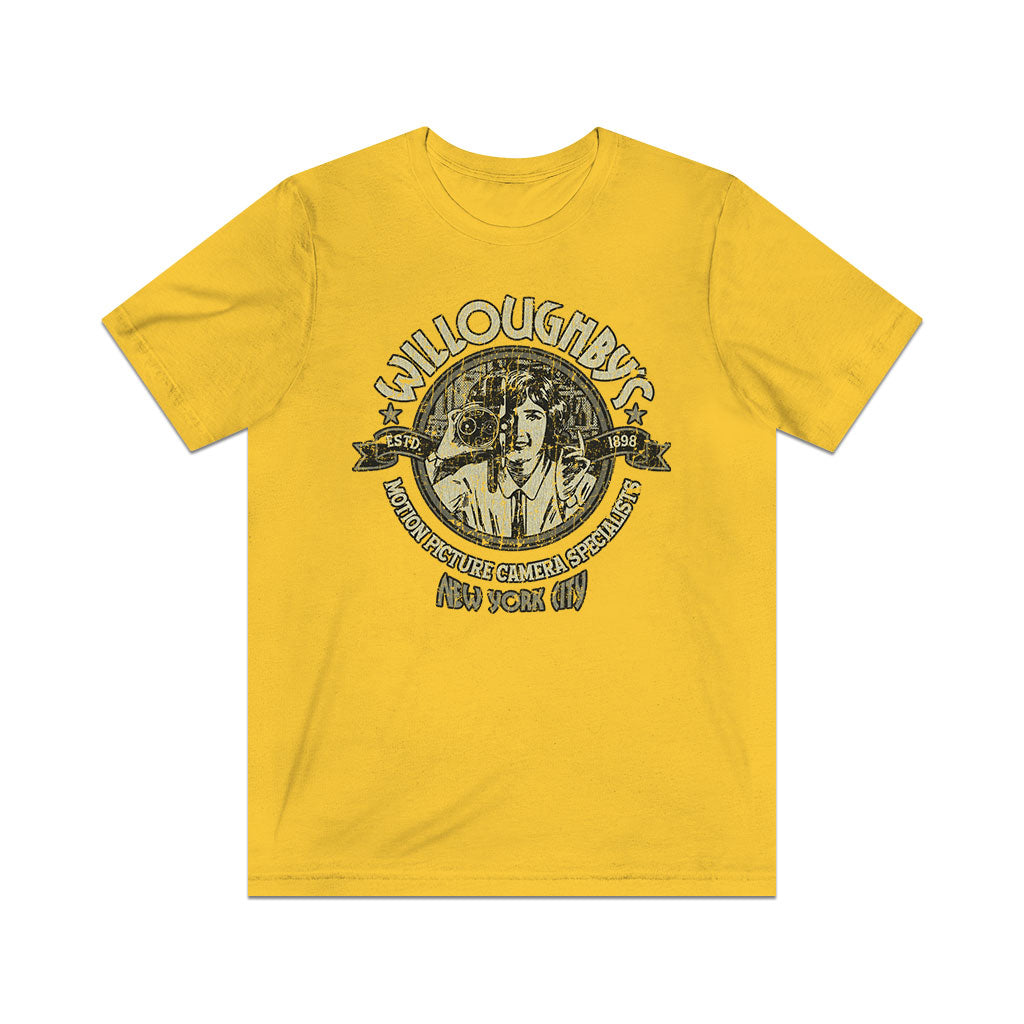 Willo's Motion Picture Cameras 1898 Vintage Men's T-Shirt