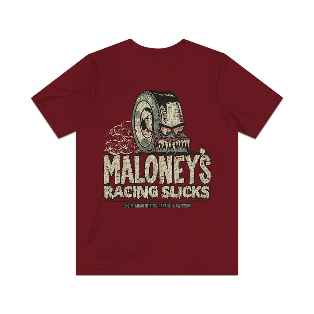 Maloney's Racing Slicks 1963 Vintage Men's T-Shirt
