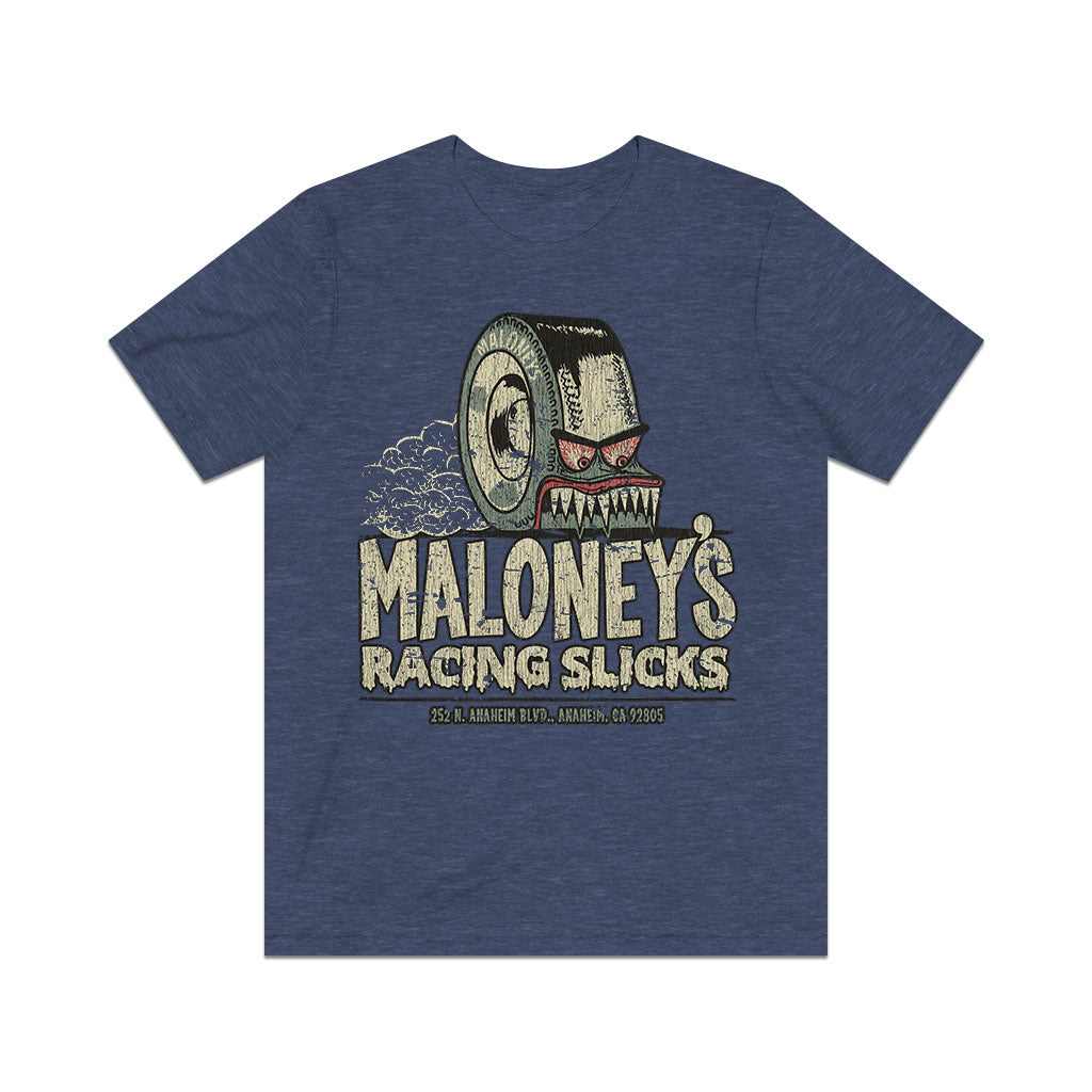 Maloney's Racing Slicks 1963 Vintage Men's T-Shirt