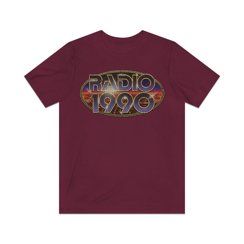 Radio 1990 City at Night 1983 Vintage Men’s T-Shirt