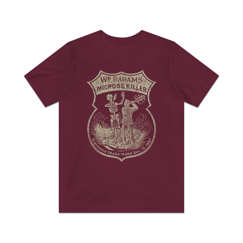 Wm. Radam's Microbe Killer 1887 Vintage Men's T-Shirt